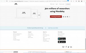 mendeley的下载与使用简介