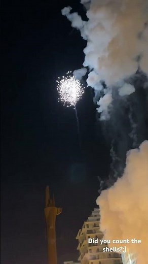 World's Largest Salute Shell Fireworks Display!