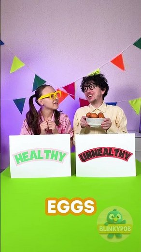 Healthy or Unhealthy? 🍎🥦 Kids Sort Foods! #shorts