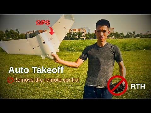 DIY RC Plane with GPS & F4V3S INAV | Auto Takeoff & Return to Home!