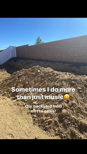 Still have have projects to do but it’s come a long way🔨🪚 I used to do construction before I started my career in music! | Daniel Morris Music