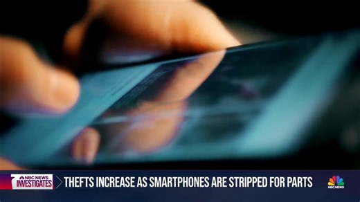 NBC News’ Stephanie Gosk reports on the Miami church that has had dozens of people come ask about their stolen smartphones. The church is not involved, but for some reason, the missing phones are pinging at its location. | NBC Nightly News with Tom Llamas