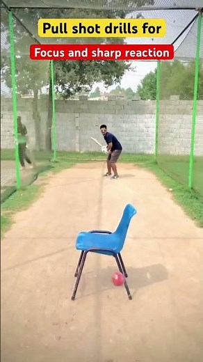 Cricket tips batting tips, pull shot drills for focus and sharp reaction time.