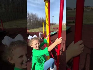 Zoë Attempting to go Across the Monkey Bars all by Herself! (March 2021)