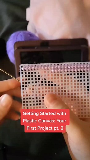 Plastic Canvas Stitching: Weaving in Yarn Tips and Tricks