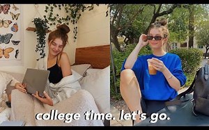 【Ellie Thumann】我的第一周大学生活记录｜my first week of COLLEGE vlog!