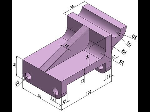 SOLIDWORKS: Tutorial basico de reconocimiento - Elaboracion de una pieza sencilla!
