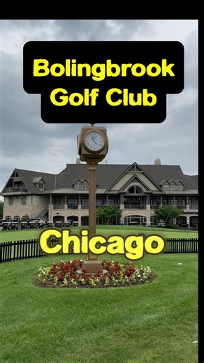 Bolingbrook Golf Club Chicago . USA . A Memorable Golf Day .