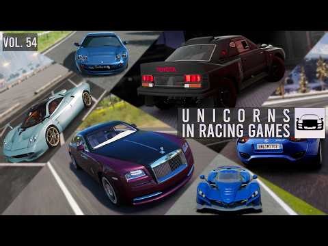 20 Cars You RARELY See in Games - Unicorns in Racing Games (Volume 54)