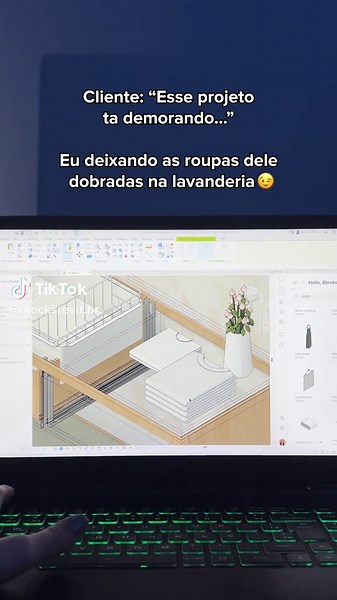 Cuidado: usar o plugin da Blocks no Revit pode causar amor por cada detalhe. 😍 🔗 Confira o plugin no link da bio! #Arquitetura #Revit #BIM #DesignDeInteriores