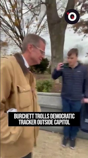 Burchett trolls Democratic tracker outside Capitol