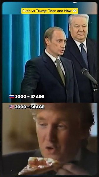 From 1992 to 2025... Putin & Trump Changed Like This 👀