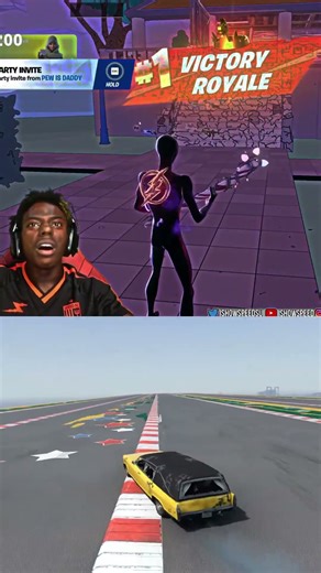 Speed WINS his first fortnite match #ishowspeed #speed #edit