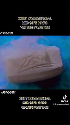 Zest commercial mid 90’s hard water positive commercial #boney #onoedit #hard #water