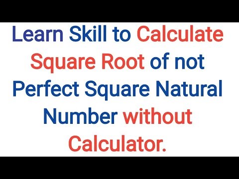 Can You Find Square Root without Calculator?