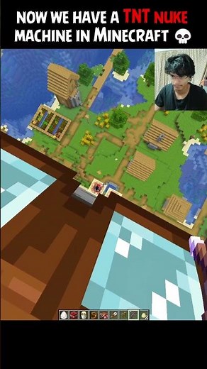Minecraft just got dangerous #minecraft #shorts