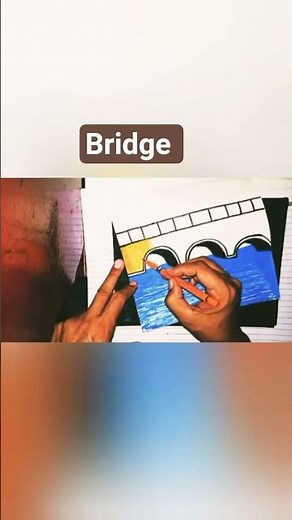 how to draw bridge