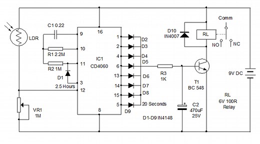 Types of Timer Circuits with Schematics and its Working Principle