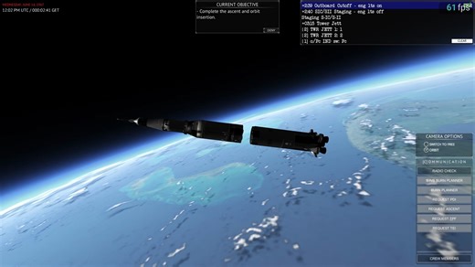 [Reentry 再入：太空飞行模拟器] 阿波罗指令舱认证飞行！[Reentry: a Space Flight Simulator] Apollo CM