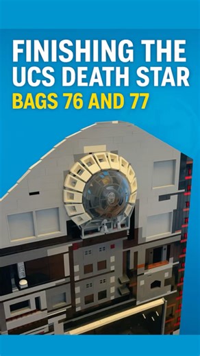 Lego UCS 75419: Building the last of the Death Star build! #lego #starwars #finish #amazing