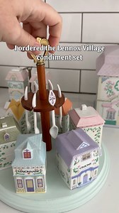 371K views · 7.6K reactions | The Lenox village condiment set! So cute for a bbq 殺 | At Home with Ashley | Facebook