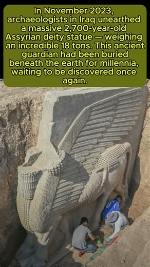 A 2,700-Year-Old 18-Ton Assyrian Giant Was Just Dug Up In Iraq