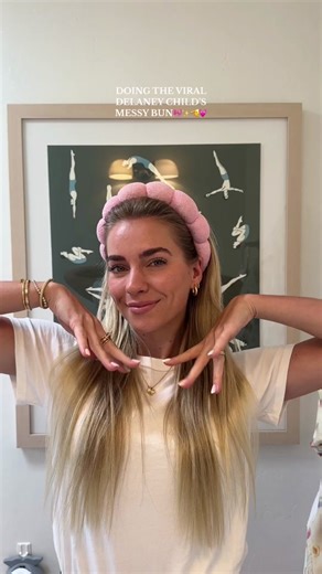 Viral Messy Bun Tutorial for Moms and Young Moms