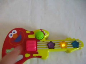 Sesame Street Elmo's Mini Musical Toy Guitar