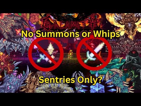 LIVE 🔴Streaming DEATH Master Calamity Sentries only #terraria #livestream