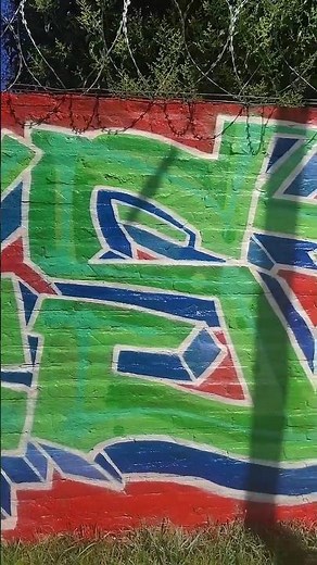 Amazing Old-School Wildstyle Graffiti Lettering Process