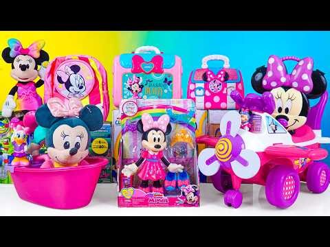 Mickey ASMR🐭 Satisfying with Unboxing Disney Minnie Mouse Bathtub Playset | Review Toys ASMR