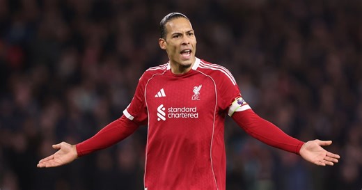 Virgil van Dijk points finger after Liverpool fall to embarrassing Wolves defeat
