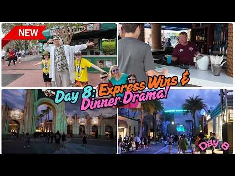 Hashtag Panda, Beetlejuice & The Mummy Meltdown! #ThemeParkCharacters