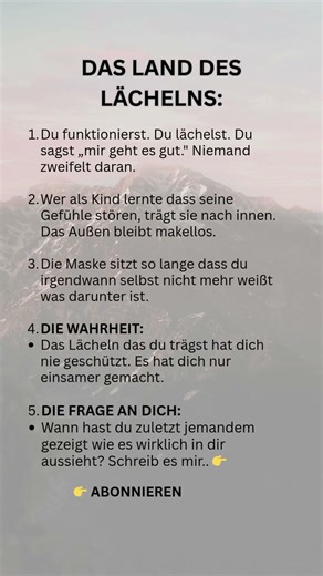 DAS LAND DES LÄCHELNS: #psychologie #kindheit #gefühle #selbstwert #mindset #psychegeldmindset