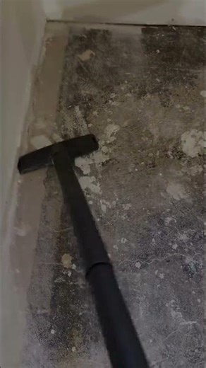 Floor Prep Before Vinyl Plank Satisfying Proc #handyman #renovation #ldnont #thehomedepot