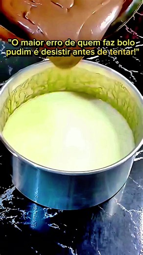 Bolo pudim receita fácil: como evitar o maior erro