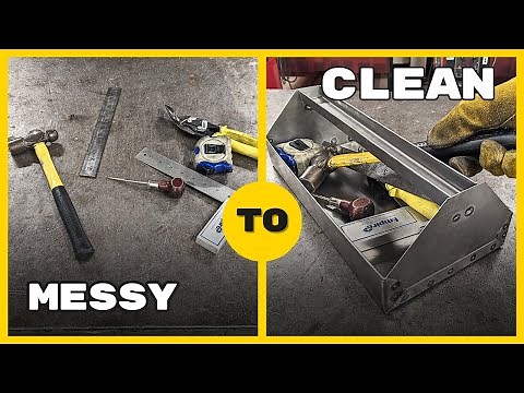 Organize Your Shop With This Sheet Metal Tool Tray