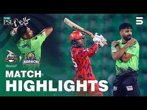 Lahore Qalandars Vs Karachi Kings | Match Highlights | HBL PSL 11 2026 | MZB1T