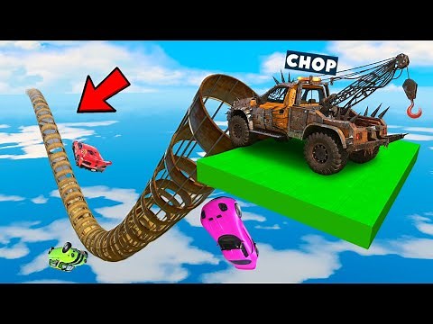 GTA 5 CHOP AND FROSTY ENTER THE RUSTED TUNNEL PARKOUR