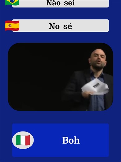 Entenda a interjeição italiana 'Boh' e suas aplicações