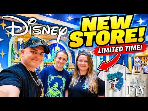 NEW Disney Store Opens at Garden State Plaza! 🏰✨ Full Tour of the Limited-Time Shop