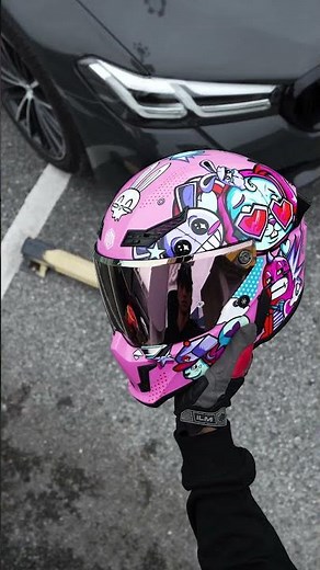 ILM MF509pro Sweet Cool Pink Helmet: Bold Color, Fierce Confidence, True Protection. Link in bio!
