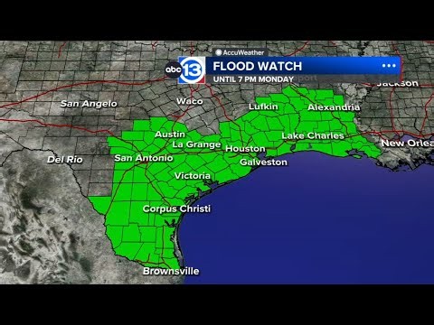 Flood Watch expanded, now includes Harris Co. and more through Memorial Day