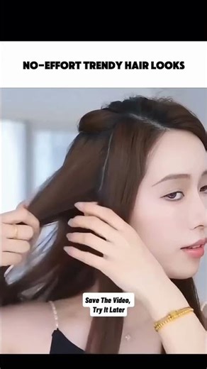 Soft & Romantic K-Drama Hair Tutorial for Beginners 💁♀️#kdramahair #kbeauty #koreanhairstyle