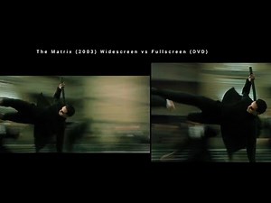 The Matrix Reloaded (2003) Widescreen vs Fullscreen (DVD) Neo vs Smith part 2