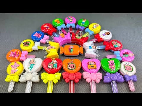 WOW! Alien Planet Slime Art with Cocomelon! Cosmic Colors & ASMR