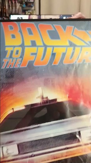 Back to the future lithograph created.