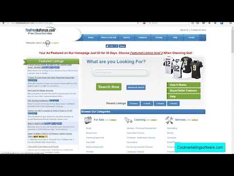 The Free Ad Forum Pro Submitter - Advertise Your Ads - Quick Start Guide