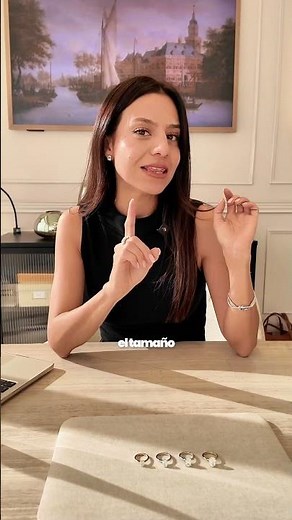 Anillo de compromisos con diamantes 2-3ct 💎