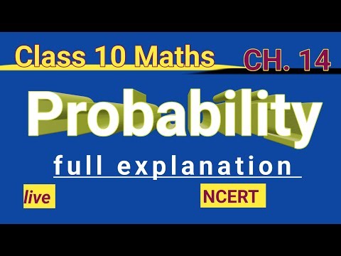 Class 10 ex. 14.1 probability ncert math solution. Part 1